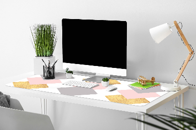 Sous-main bureau Diamants colorés