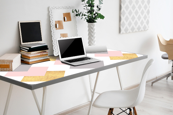 Sous-main bureau Diamants colorés