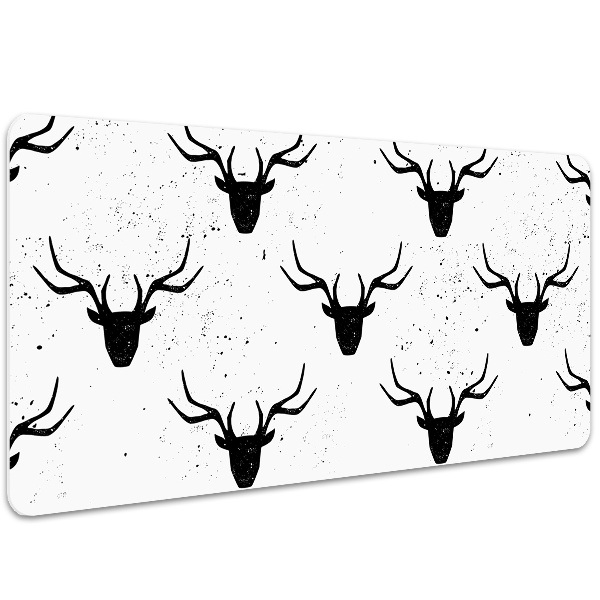 Sous-main bureau Modèle de cerf noir