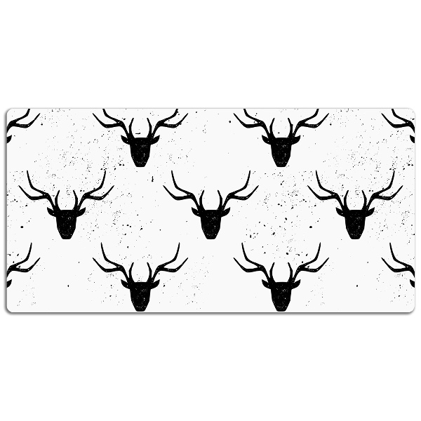 Sous-main bureau Modèle de cerf noir