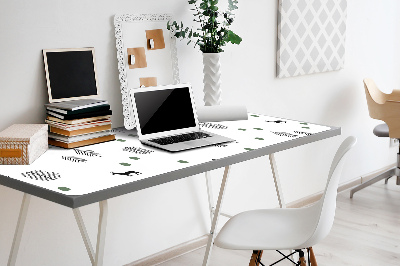 Tapis de bureau Cerf dans la forêt