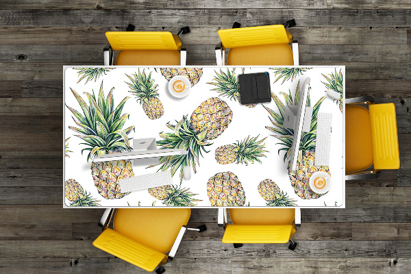 Sous main de bureau Ananas