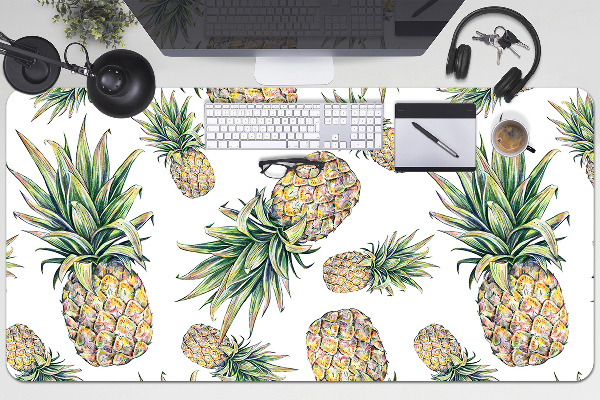 Sous main de bureau Ananas