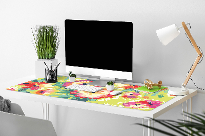 Tapis de bureau Fleurs colorées