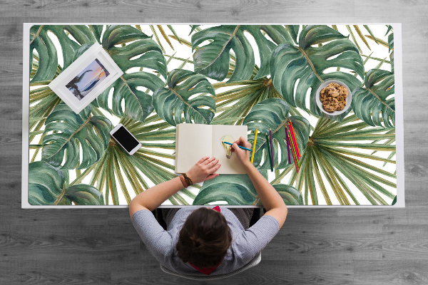 Sous-main bureau Plantes exotiques
