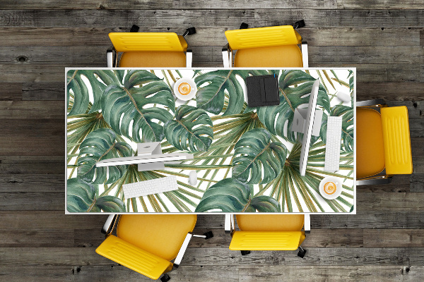 Sous-main bureau Plantes exotiques