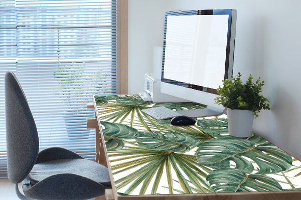 Sous-main bureau Plantes exotiques