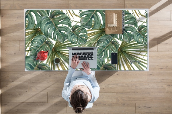 Sous-main bureau Plantes exotiques