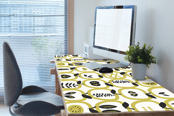 Sous main de bureau Modèle de pomme