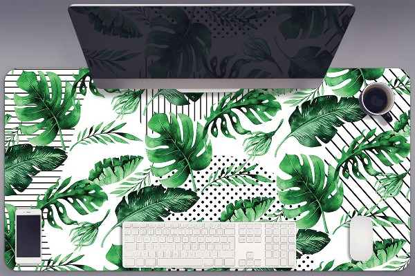 Tapis de bureau Points et tirets