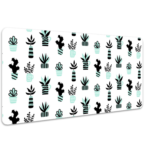 Sous main de bureau Succulents