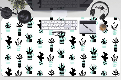 Sous main de bureau Succulents