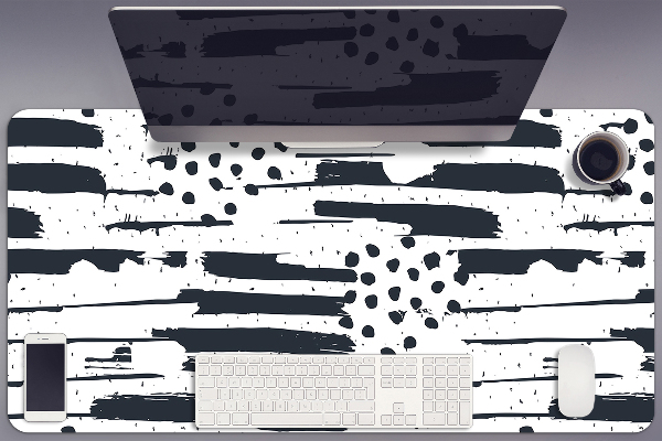 Sous-main bureau Peinture abstraite