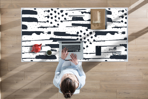 Sous-main bureau Peinture abstraite