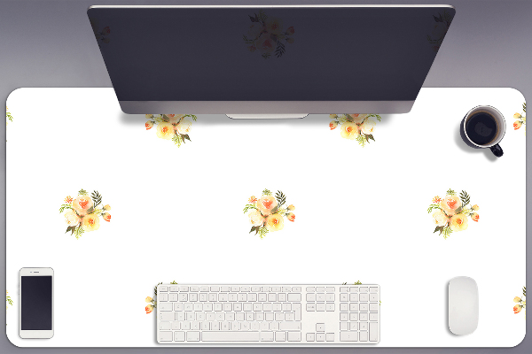 Tapis de bureau Mini bouquets