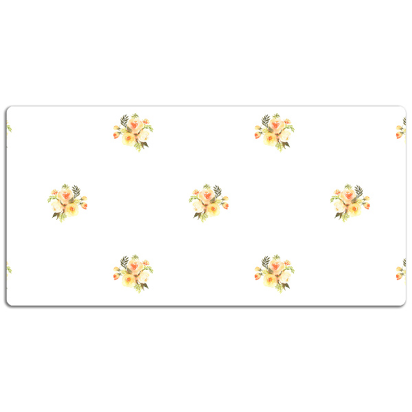 Tapis de bureau Mini bouquets