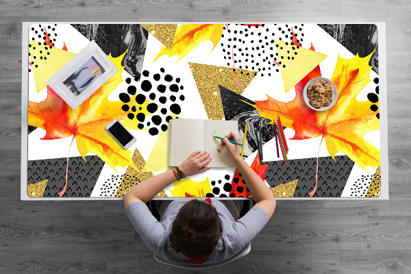 Sous-main bureau Triangles géométriques