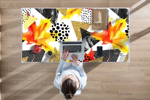 Sous-main bureau Triangles géométriques
