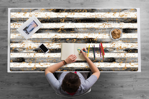 Sous main de bureau Lignes