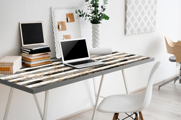 Sous main de bureau Lignes