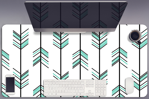 Tapis de bureau Motif de flèche