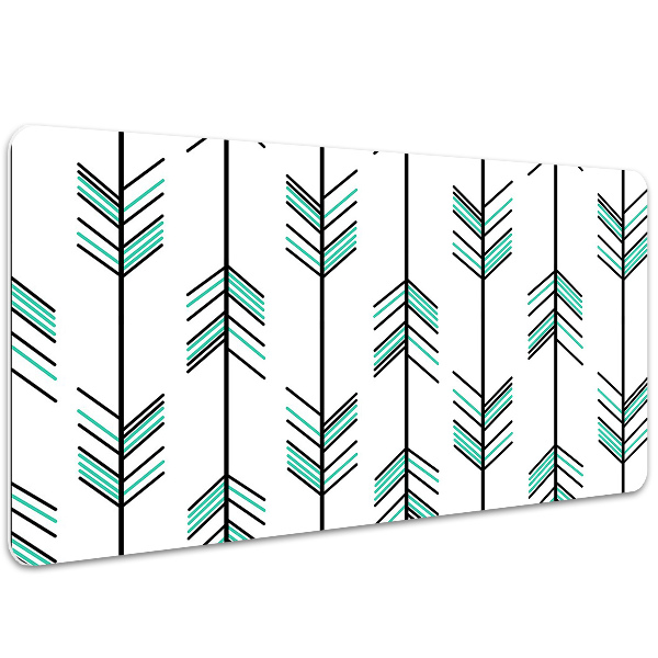 Tapis de bureau Motif de flèche