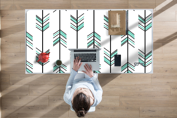 Tapis de bureau Motif de flèche