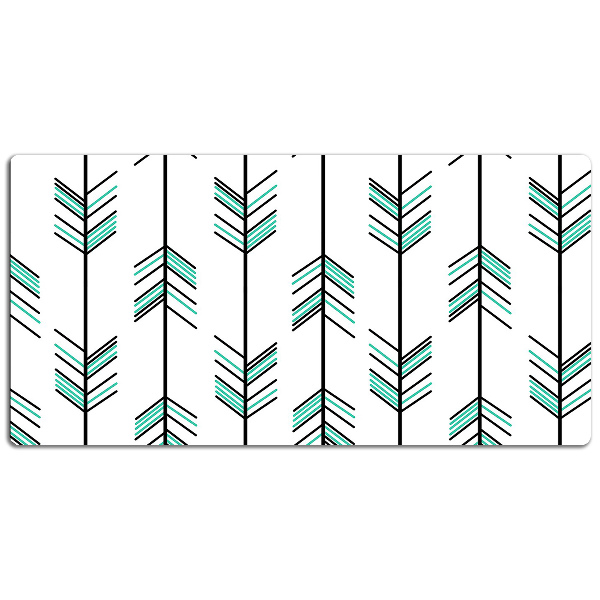 Tapis de bureau Motif de flèche