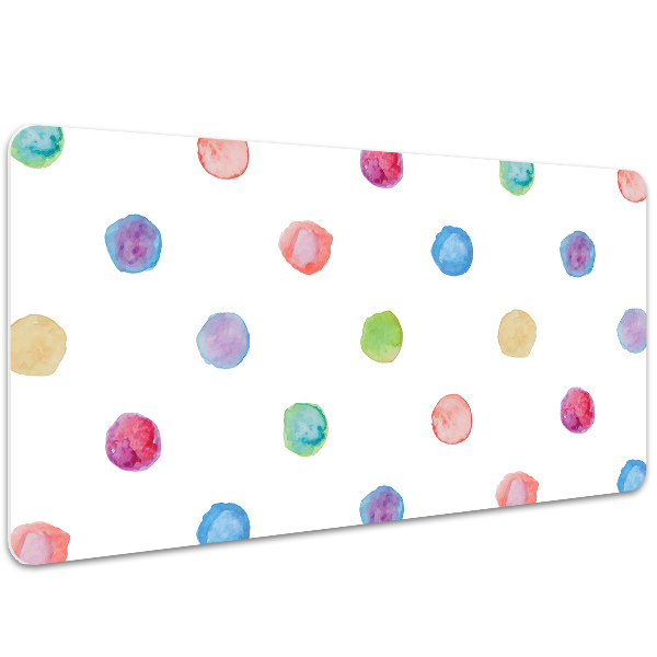 Tapis de bureau Points colorés