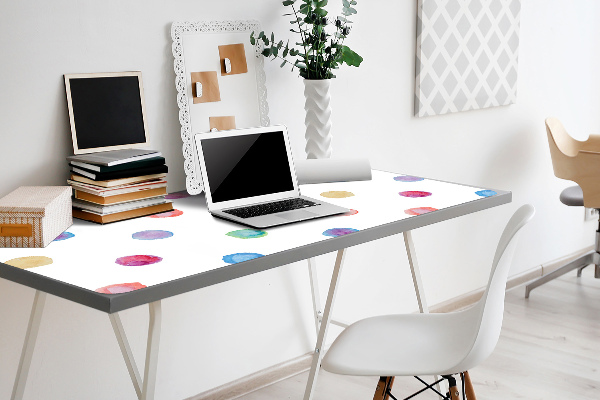 Tapis de bureau Points colorés