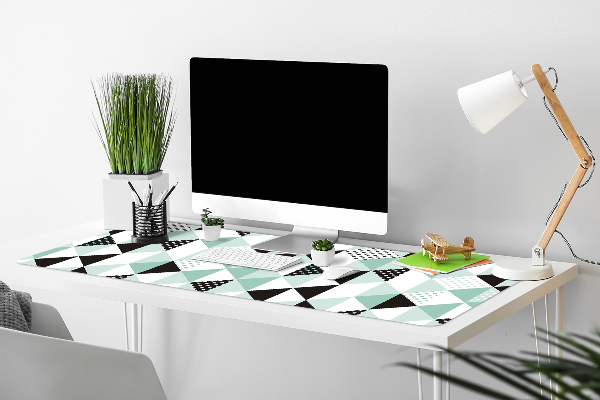 Sous-main bureau Modèle sans couture avec triangles