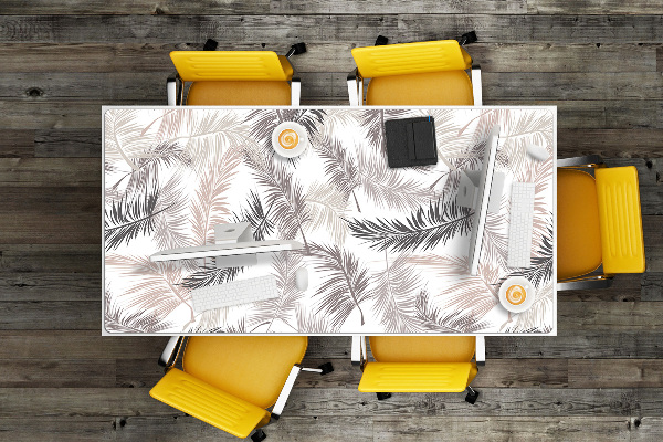 Sous-main bureau Feuilles de palmier