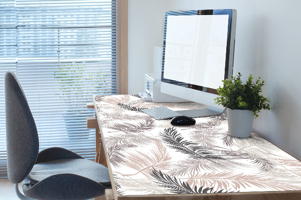Sous-main bureau Feuilles de palmier