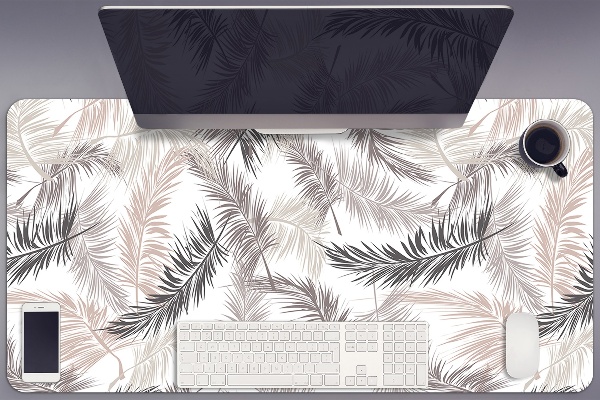 Sous-main bureau Feuilles de palmier