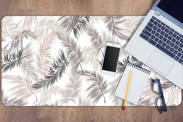 Sous-main bureau Feuilles de palmier