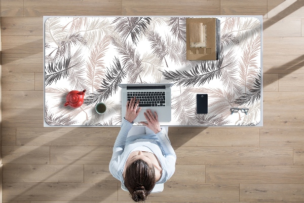 Sous-main bureau Feuilles de palmier