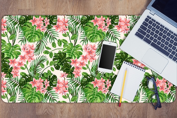Sous main de bureau Hibiscus