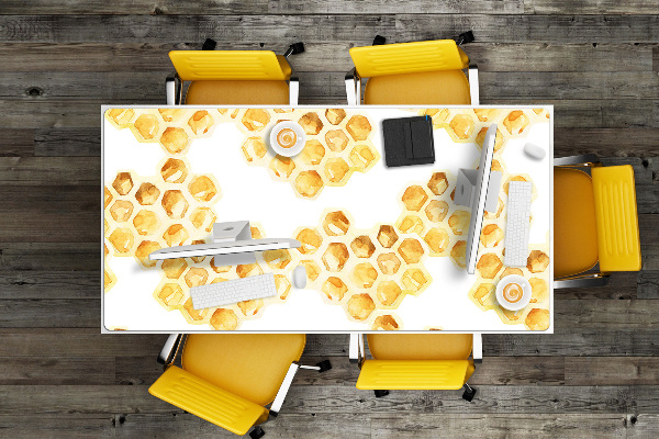 Sous main de bureau Nid d'abeilles
