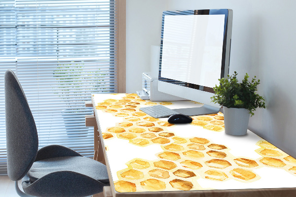Sous main de bureau Nid d'abeilles