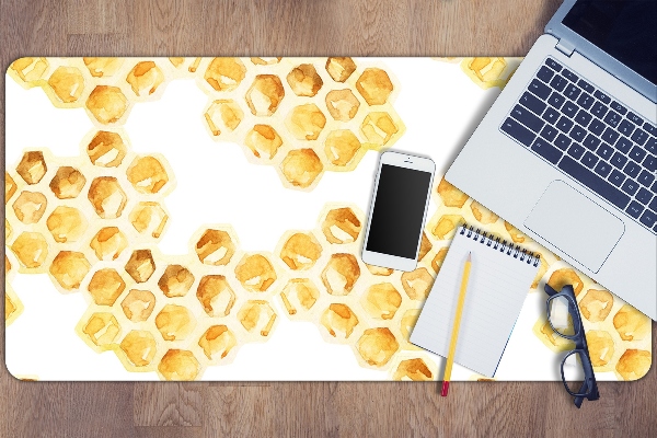 Sous main de bureau Nid d'abeilles