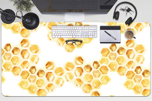 Sous main de bureau Nid d'abeilles