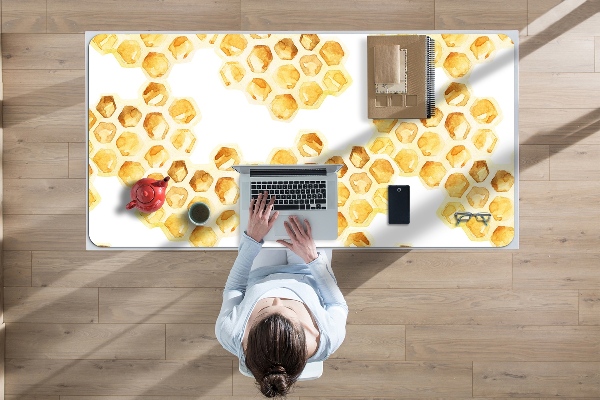 Sous main de bureau Nid d'abeilles