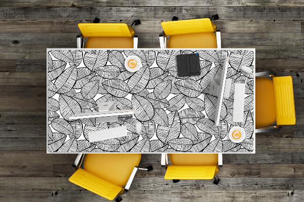 Tapis de bureau Modèle tropical