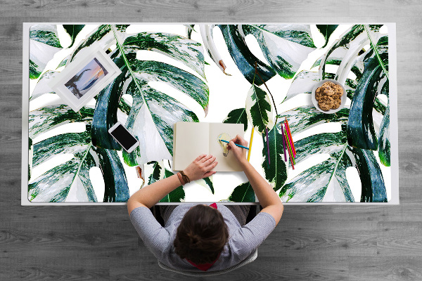 Tapis de bureau Feuilles de palmier