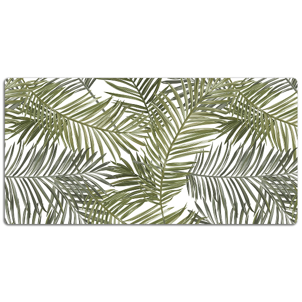 Protège bureau Feuilles exotiques
