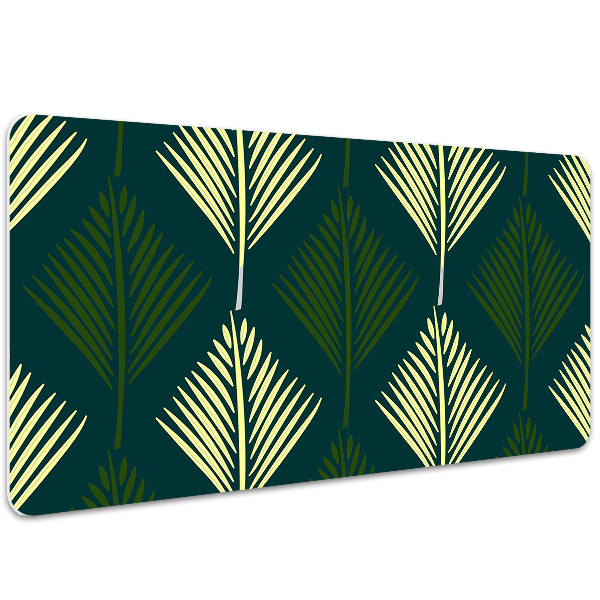 Tapis de bureau feuille de palmier