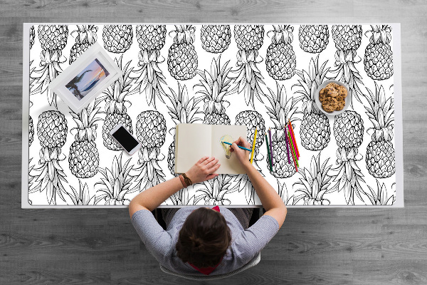 Sous main de bureau Ananas