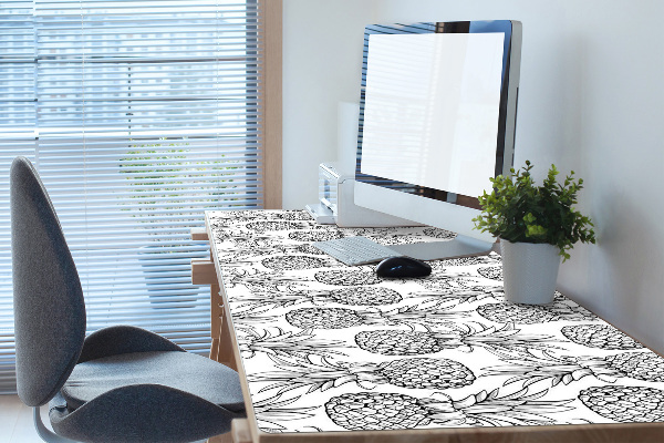 Sous main de bureau Ananas