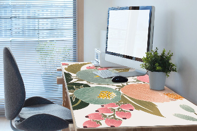 Tapis de bureau Fleurs peintes