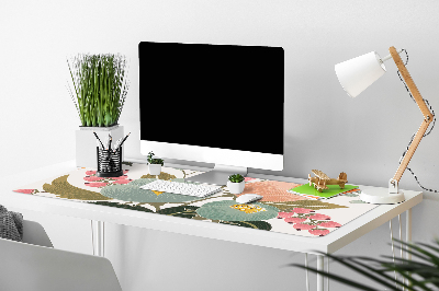 Tapis de bureau Fleurs peintes